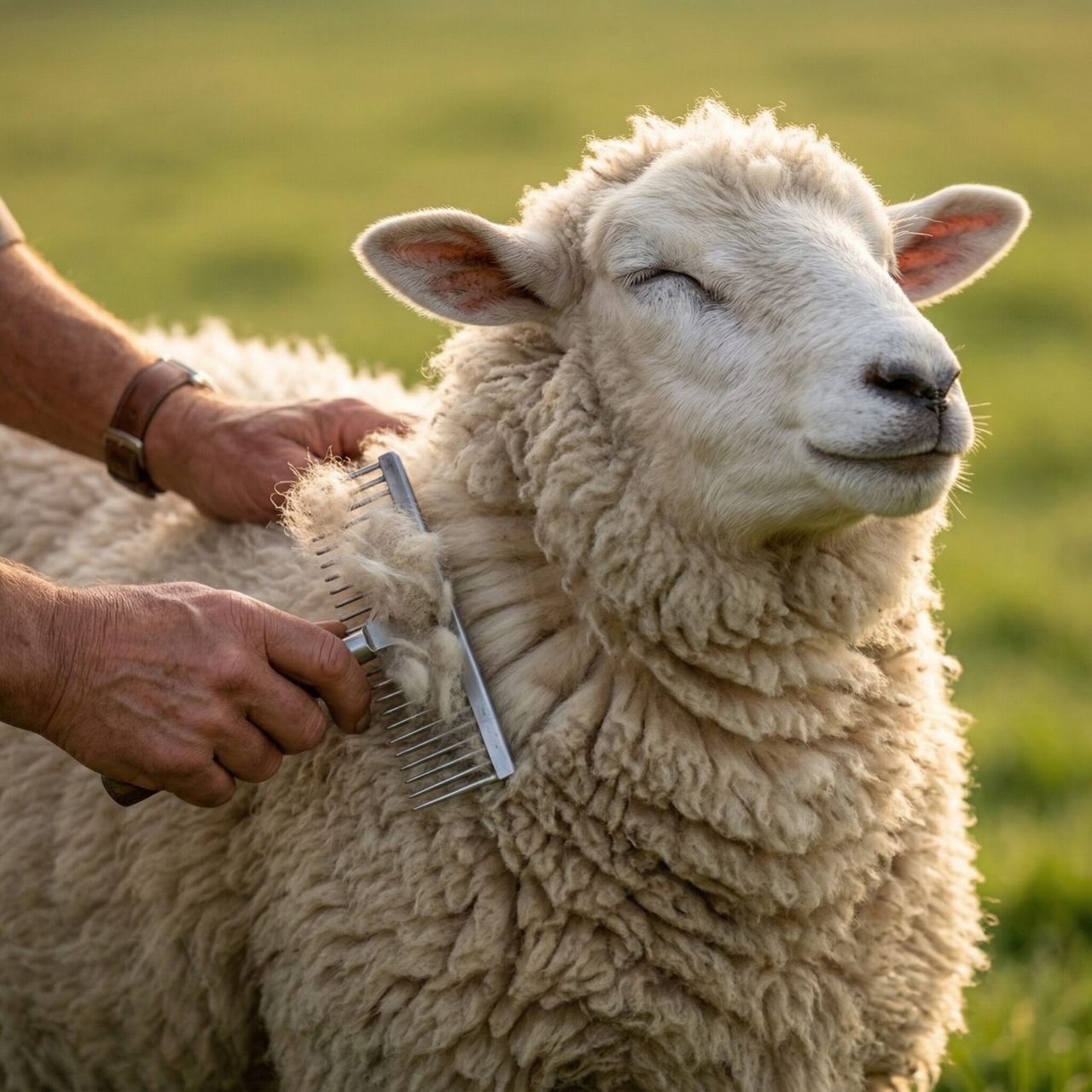 Beauty Behandlung für Schafe